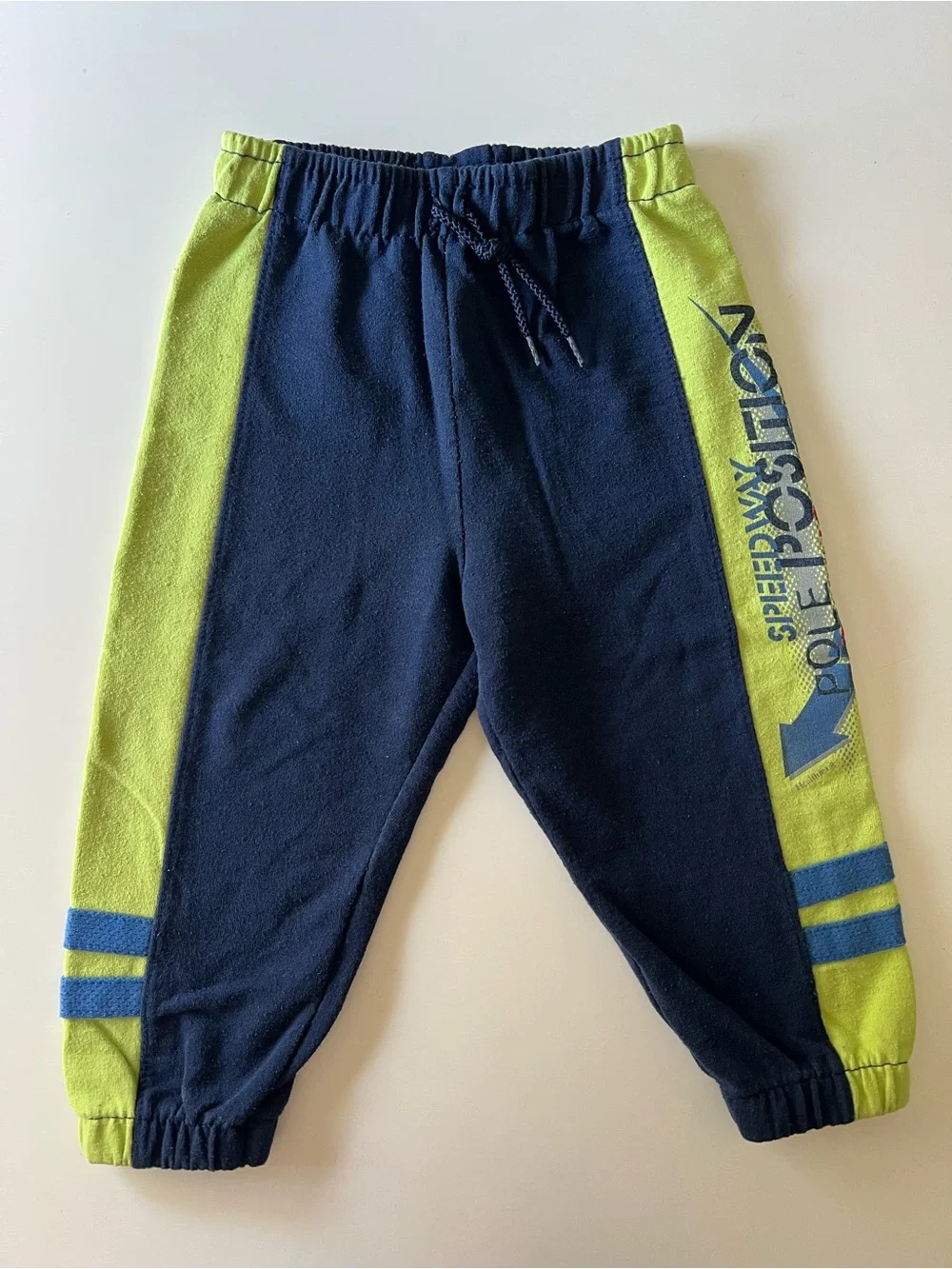 Vintage Healthtex Boys 2T Speedway Racing Joggers